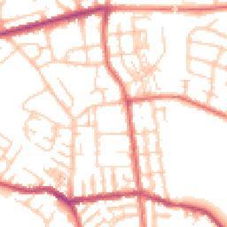 Daytime road noise heatmap for WN6 7BF