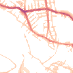 Daytime road noise heatmap for WN6 7FY