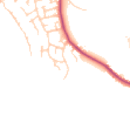 Daytime road noise heatmap for WN6 8EX