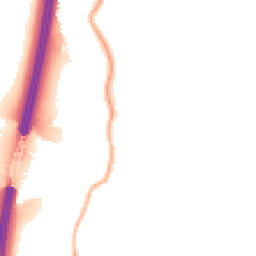 Night-time road noise heatmap for WN6 8FP