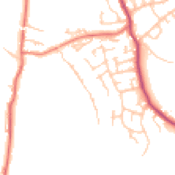 Daytime road noise heatmap for WN6 9ET