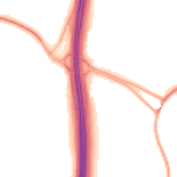 Night-time road noise heatmap for WN6 9RA