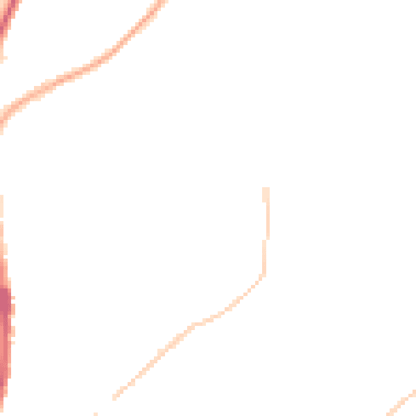 Night-time road noise heatmap for WN7 1EH