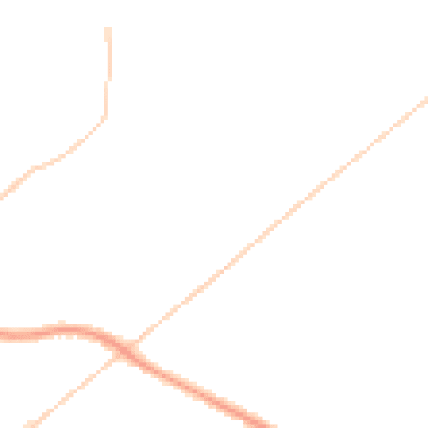 Night-time road noise heatmap for WN7 1HN