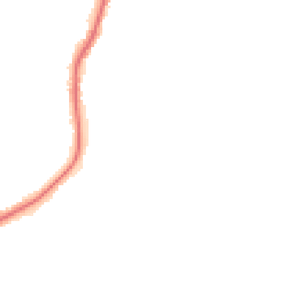 Night-time road noise heatmap for WN7 3JB