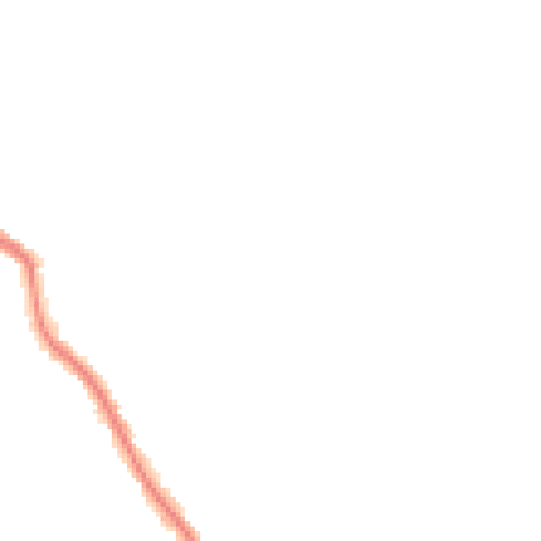 Night-time road noise heatmap for WN7 5GF