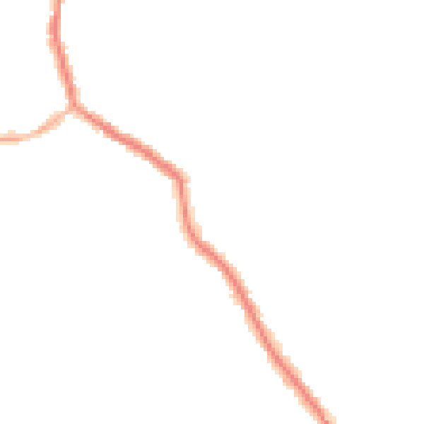 Night-time road noise heatmap for WN7 5HT