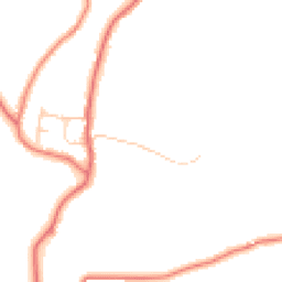 Daytime road noise heatmap for WN8 7AW