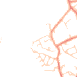 Daytime road noise heatmap for WN8 7DH