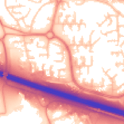 Daytime road noise heatmap for WN8 9LX