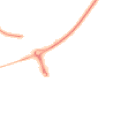 Night-time road noise heatmap for WR11 1AE