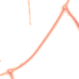 Night-time road noise heatmap for WR11 1XS