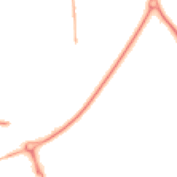 Night-time road noise heatmap for WR11 1YX