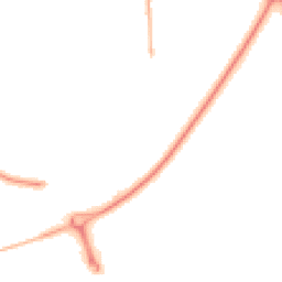 Night-time road noise heatmap for WR11 1YY