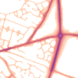 Daytime road noise heatmap for WR11 3DS
