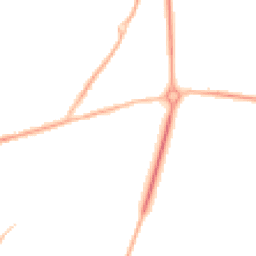 Night-time road noise heatmap for WR11 3EG