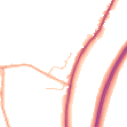 Daytime road noise heatmap for WR11 4TQ