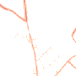 Daytime road noise heatmap for WR11 7AH