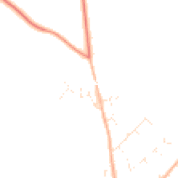 Daytime road noise heatmap for WR11 7GL