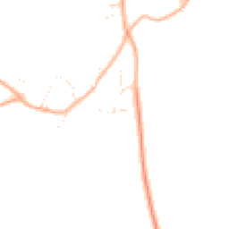 Daytime road noise heatmap for WR11 7TE