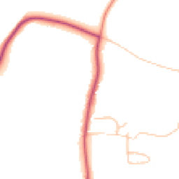 Daytime road noise heatmap for WR11 8JT