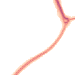 Night-time road noise heatmap for WR11 8UX