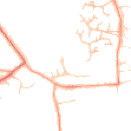 Daytime road noise heatmap for WR12 7BJ