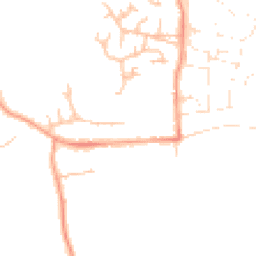 Daytime road noise heatmap for WR12 7DY