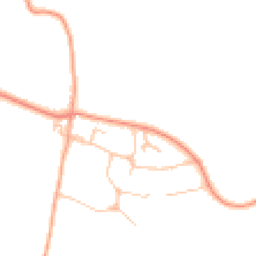 Daytime road noise heatmap for WR12 7HP