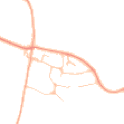 Daytime road noise heatmap for WR12 7HW