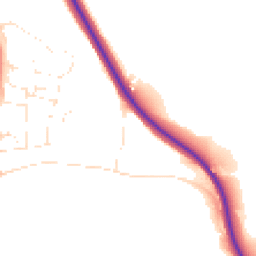 Daytime road noise heatmap for WR12 7LN