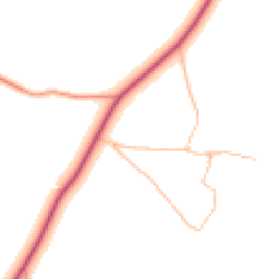 Daytime road noise heatmap for WR12 7NA