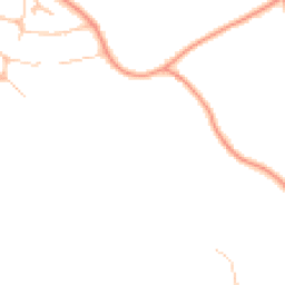 Daytime road noise heatmap for WR12 7NT
