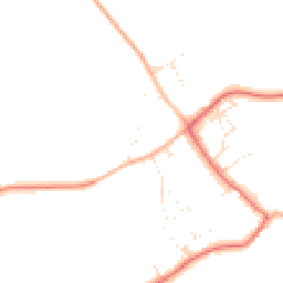 Daytime road noise heatmap for WR12 7RG