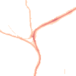 Night-time road noise heatmap for WR14 2JE