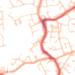 Daytime road noise heatmap for WR14 2SH