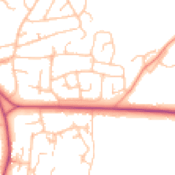 Daytime road noise heatmap for WR14 2SX