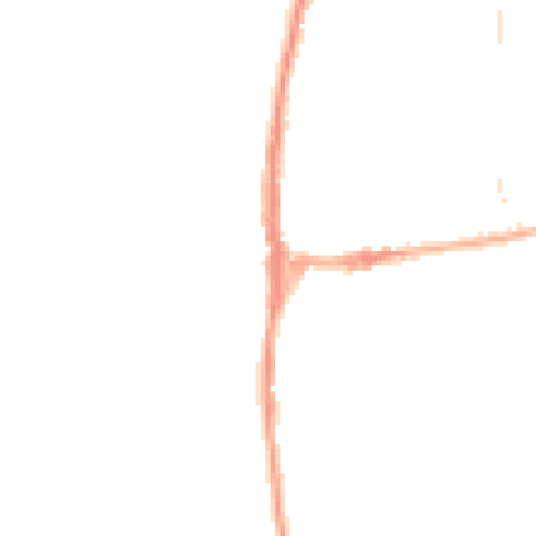 Night-time road noise heatmap for WR14 4PZ