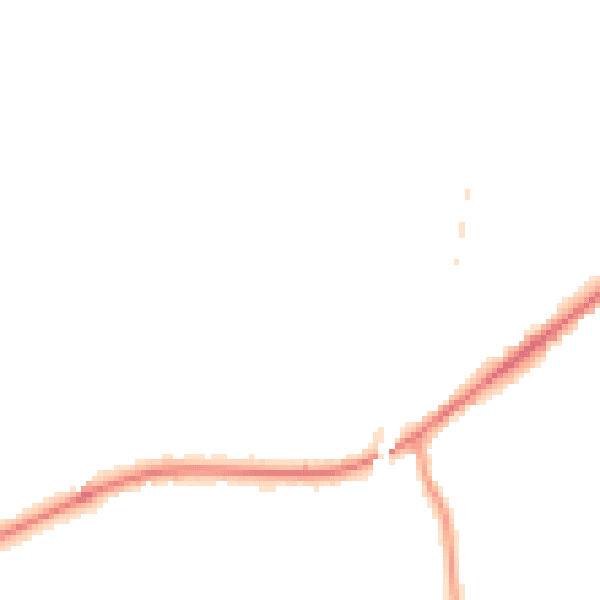 Night-time road noise heatmap for WR3 7TN