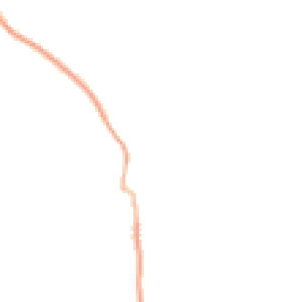 Night-time road noise heatmap for WR6 5AZ
