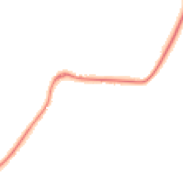 Night-time road noise heatmap for WR6 5DD