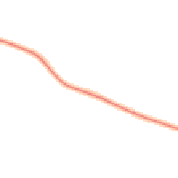 Night-time road noise heatmap for WR6 5LP