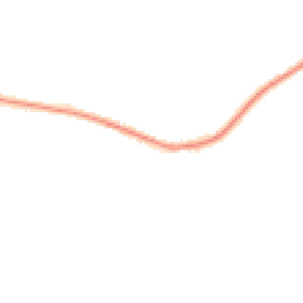 Night-time road noise heatmap for WR6 5NF