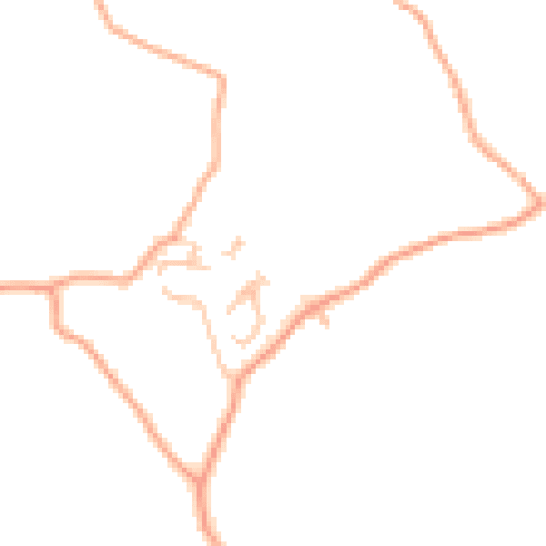 Daytime road noise heatmap for WR6 5RN