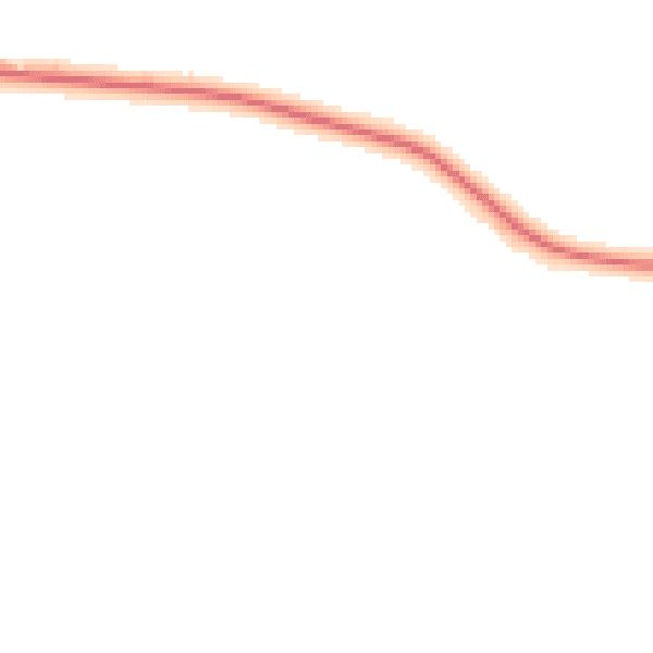 Night-time road noise heatmap for WR6 6LY