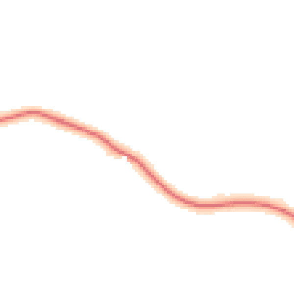 Night-time road noise heatmap for WR9 0AT