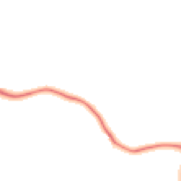 Night-time road noise heatmap for WR9 0AZ
