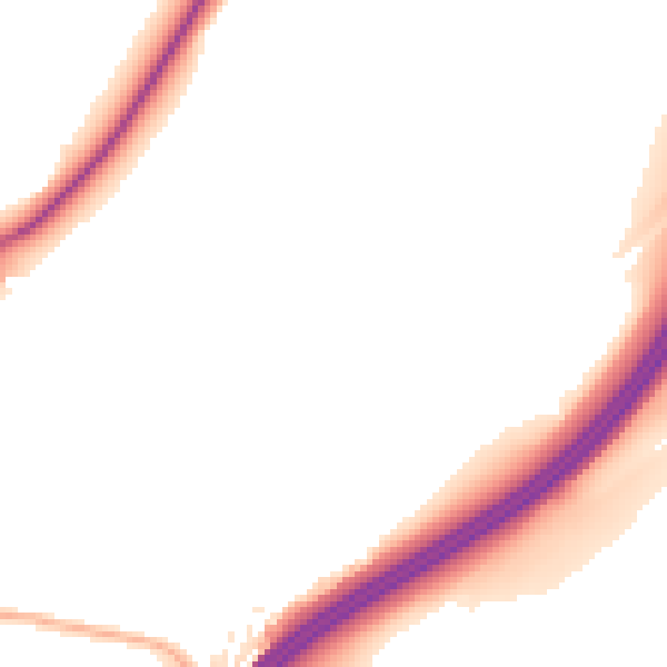 Night-time road noise heatmap for WR9 0BL