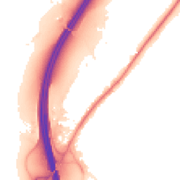 Night-time road noise heatmap for WR9 0FB