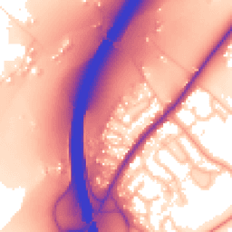 Daytime road noise heatmap for WR9 0FE
